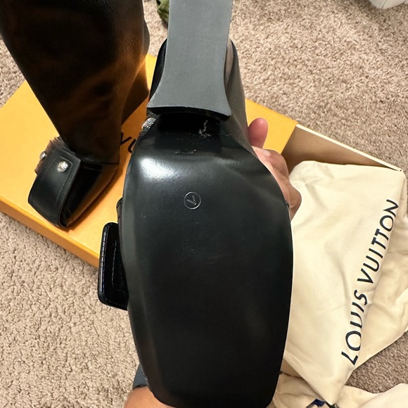 Louis Vuitton Patti Wedge Boot - Picture 5 of 6